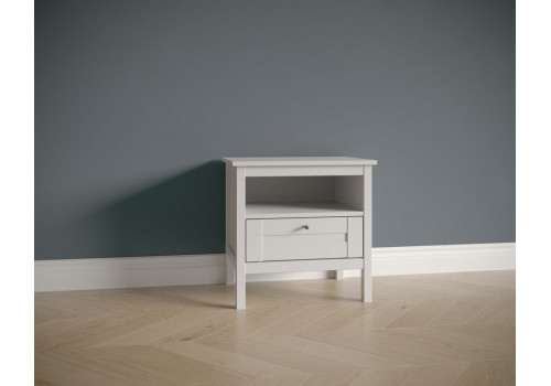 Тумба прикроватная, Фрея (540*399*530) Белый, 12509