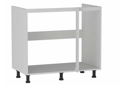 Стол под мойку угловой СМУ-100, Корпус кухни Prime серый (900*554*820) Серый, 22714