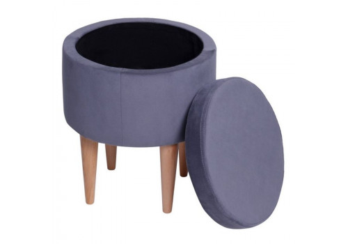 Пуф Киото  (360*360*400) Серый, 13536/1