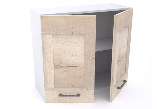 Шкаф ШГ-90, Дублин (900*320*720) Дуб галифакс белый, 21683