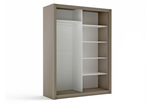 Шкаф-купе 2-х дверный, Лацио (1752*630*2300) Серый камень, 11009