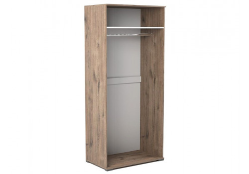Шкаф Д-1 для одежды глубокий, Денвер (900*523*2020) Дуб Веллингтон, 31401