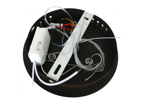 Светильник  "Орбита" LED 30Вт 4000K  (40*40*100) Черный, 7661517