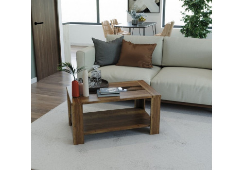 Стол журнальный, Кёльн (900*550*446) Дуб галифакс Табак, 60106