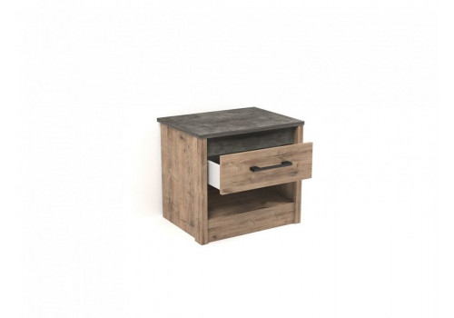 Тумба прикроватная NEW, Денвер (500*381*450) Дуб Веллингтон, 11817