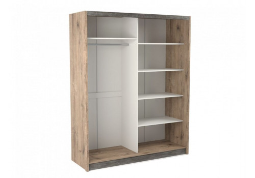 Шкаф-купе 2-х дверный 2300, Денвер (1778*631*2300) Дуб Веллингтон, 11824