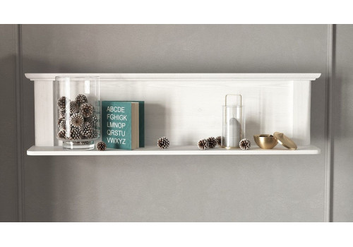 Полка навесная, Клер (1200*200*316) Сосна Андерсен, 31505