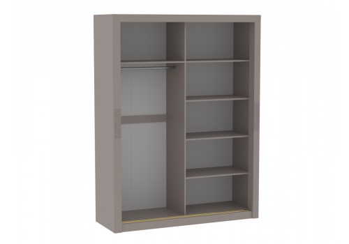 Шкаф купе, Сиде (1754*623*2304) Мокко, 12613