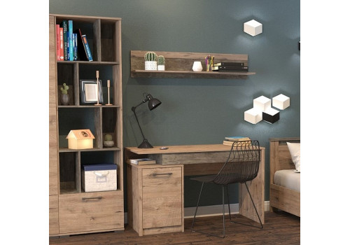 Стол письменный, Денвер (1300*600*780) Дуб Веллингтон, 11831