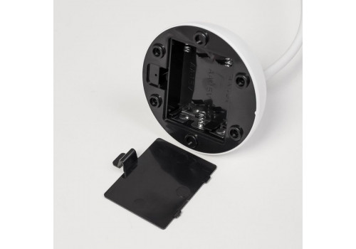 Лампа настольная Стади  LED от батареек 3АА  (8,5*8,5*30,5) Белый, 7836260