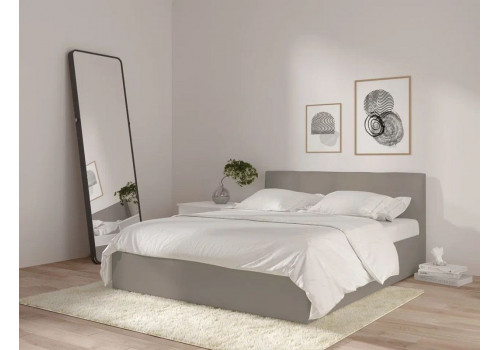 Кровать  1800x2000*850 +п/м+настил (Энигма 08), ФИБИ Серо-бежевый, 0107010241672