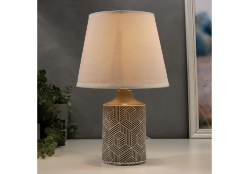 Лампа настольная 48475/1GR E14 40Вт  (20*20*31,5) Серый, 5448943