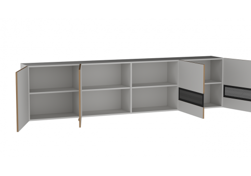 Шкаф ШСТ-240, Смарт (2400*316*600) Серый, 22610