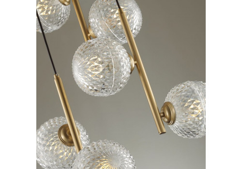 Люстра MODERNI LN23 060 GENEVA  (470*1000) Золотой, 5292/6