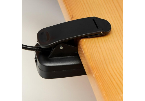 Светильник  16108/1 LED USB  (8,2*5,3*22,5) Черный, 5091628