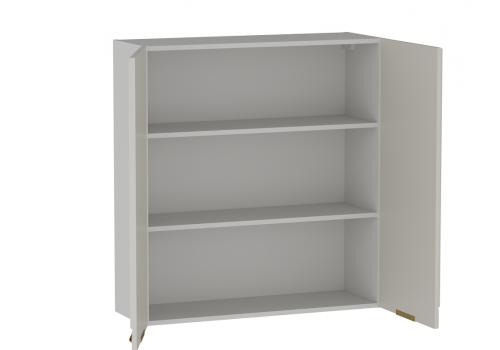 Шкаф 960 2-х дверный ШГ-90, Берта (900*321*960) Светлый Мокко, 22958