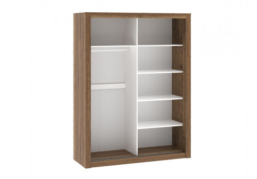 Шкаф-купе 2х дверный STM, Гарда (1760*626*2300) Дуб галифакс Табак, 10229