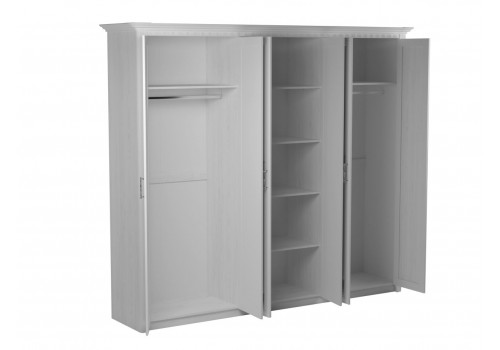 Шкаф 6-дверный, Клер (2693*593*2300) Сосна Андерсен, 11918