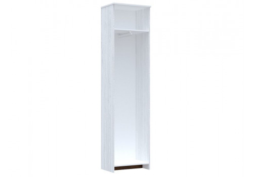 Шкаф для одежды 1-но дверный, Кантри (592*410*2104) Сосна Андрерсен/Орех Риббек темный, 30905