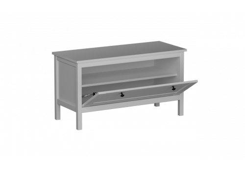 Тумба  низкая широкая, Фрея (932*399*520) Белый, 50708