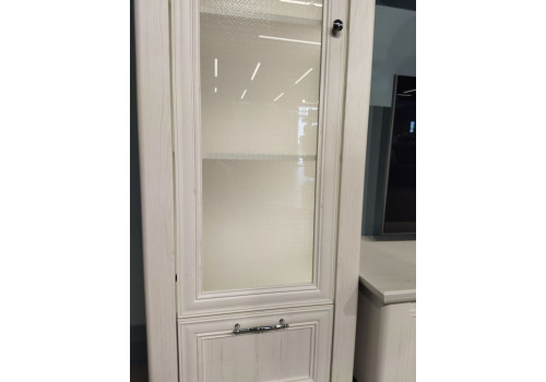 Пенал со стеклом new, Клер (746*458*2054) Сосна Андерсен, 31512