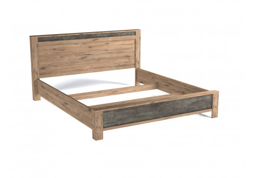 Кровать Люкс 1800, Денвер (1964*2213*1022) Дуб Веллингтон, 11820