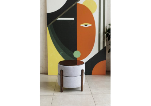 Пуф Стамбул  (50*50*45) Серый, 13798