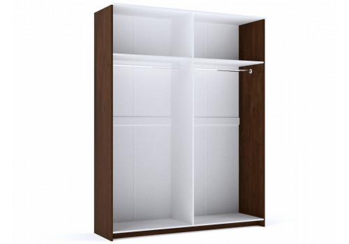 Шкаф 4-х дверный, Кантри (1860*558*2300) Орех Риббек темный, 11308