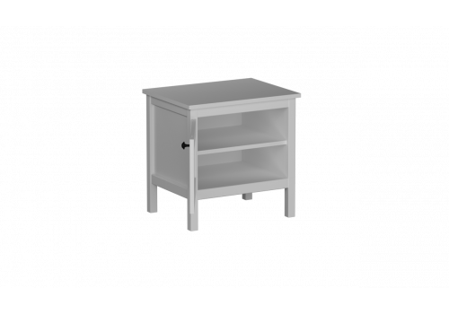 Тумба низкая узкая, Фрея (515*399*520) Белый, 50707