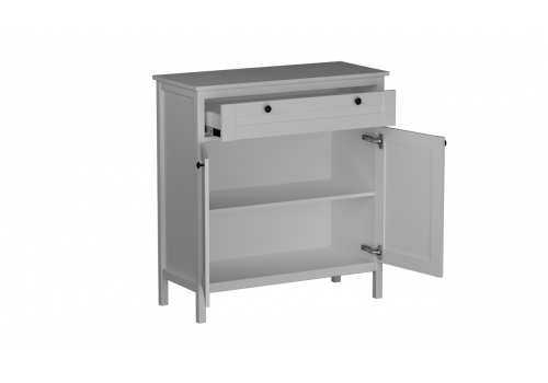 Тумба высокая широкая, Фрея (932*399*1004) Белый, 50706