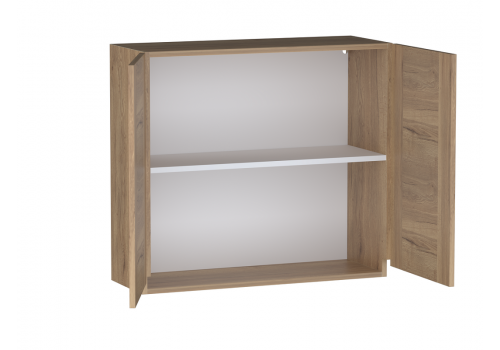 Шкаф ШГ-80, Сити (800*320*720) Дуб Галифакс натуральный, 20821