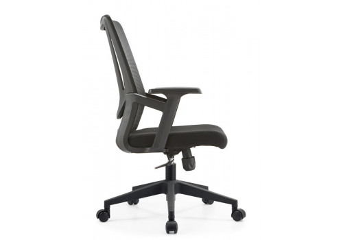 Кресло офисное,вращающееся LJ-2201В BLACK (610*500*1070), LJ-2201В BLACK ИМП