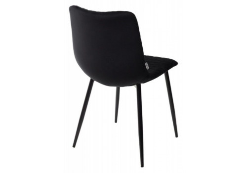 Стул ЧЕРНЫЙ BLUVEL-19/каркас черный, TINTIN (400*450*810) Черный, 925629
