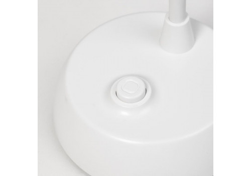 Лампа настольная Стади  LED от батареек 3АА  (8,5*8,5*30,5) Белый, 7836260