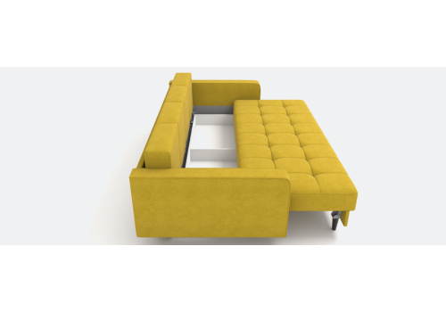 Диван Орлеан еврокнижка  ткань Kleo beige (2270*1140*950) Бежевый, 545456