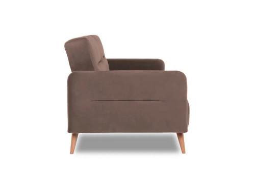 Диван HYGGE  с подушками (Велюр Priority 205) (2060*900*860) Бежевый, 36695