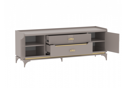 Доп.крышка для тумбы ТВ, Сиде (1568*396*16) Мокко, 32010