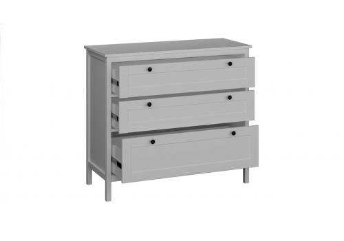 Комод малый, Фрея (1080*454*960) Белый, 12503