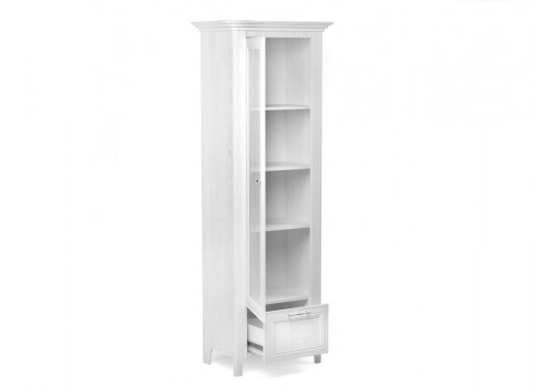 Пенал со стеклом, Клер (746*458*2054) Сосна Андерсен, 31501