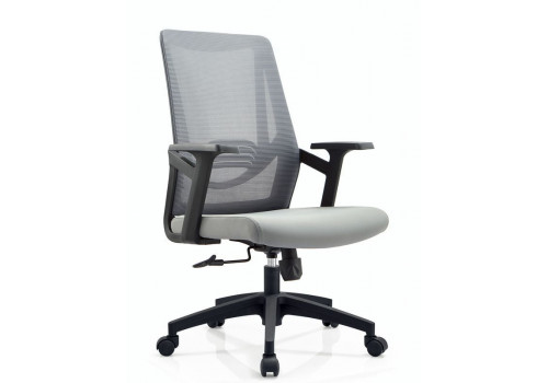 Кресло офисное,вращающееся LJ-2201В GREY  (610*500*1070), LJ-2201В GREY ИМП