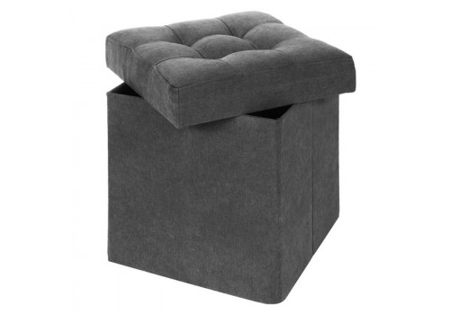 Пуф Складной (370*370*400) Графит, 13259