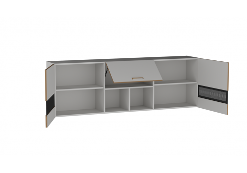 Шкаф ШСТ-180 NEW, Смарт (1800*316*600) Серый, 22622