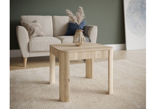 Стол журнальный, Квадро (550*550*450) Дуб Мария, 61002