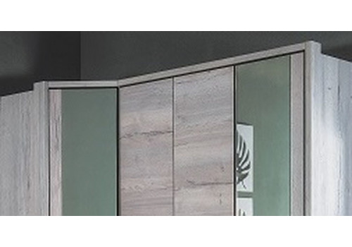 Обкладка горизонтальная, Мале (38*100*3050) Дуб галифакс белый, 11219