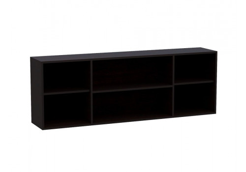 Шкаф-полка ГМ-10 навесная, Магнолия (1582*322*550) Венге, 30313