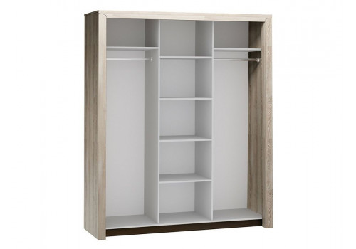 Шкаф-купе 3-х дверный 2300, Гарда (1940*620*2300) Ясень Таормино, 10114