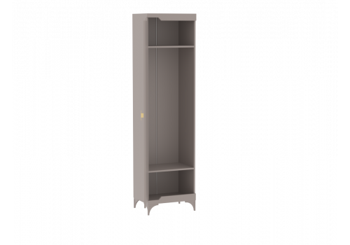 Шкаф для одежды 1-дверный, Сиде (532*402*2006) Мокко, 32003