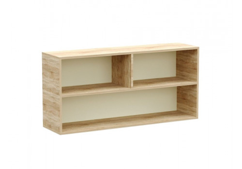 Шкаф-полка ГМ-13 малая, Магнолия (1144*322*550) Бардолино, 30416