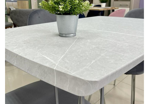 Крышка обеденного стола, Дублин (1100*700*32) Торос Бьянка, 70514