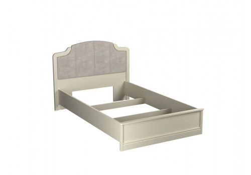 Кровать Люкс 1200, Сиена (1394*2110*1090) Береза бежевая, 12322